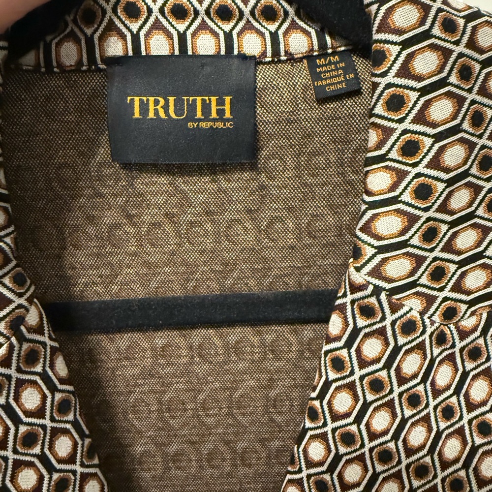 Truth By Republic Geometric Patterned Jacket - image 2